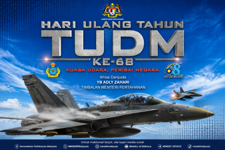 68 tahun TUDM mengawal langit negara: Dari ancaman komunis hingga kini