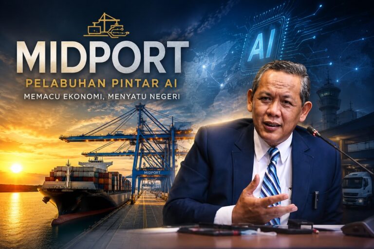 Negeri Sembilan lakar sejarah, Pelabuhan Kontena Pintar AI pertama bakal beroperasi di PD