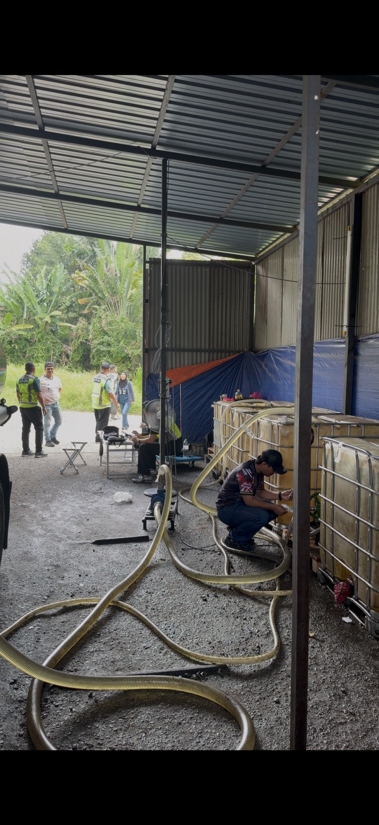 KPDN WPKL tumpaskan stor penyimpanan diesel haram, rampasan dianggarkan RM265,000