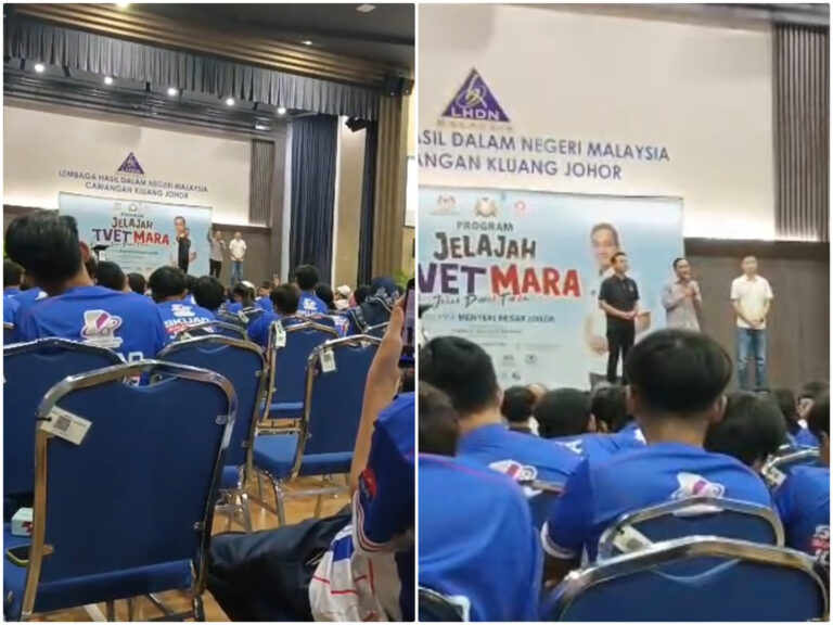 Onn Hafiz dipersoal berkempen dalam program Jelajah TVET MARA