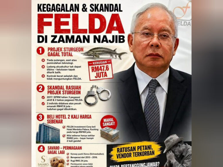 Siapa sebenarnya yang jahanamkan FELDA? Satu per satu pekung terbuka
