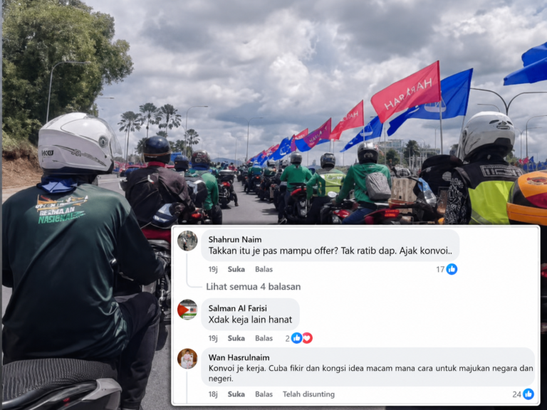 ‘Itulah Pas-PN, tak meratib DAP, ajak anak muda konvoi’
