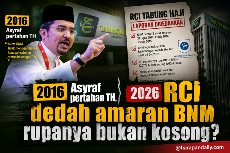 2016 Asyraf pertahan TH, 2026 RCI dedah amaran BNM rupanya bukan kosong? 