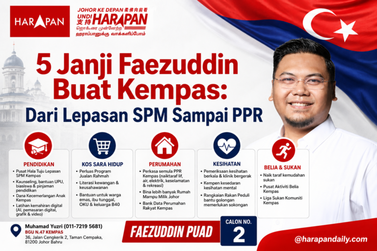 5 janji Faezuddin buat Kempas: Dari lepasan SPM sampai PPR?
