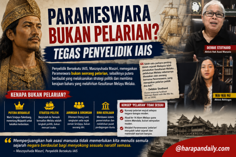 Parameswara bukan pelarian? Tegas penyelidik IAIS