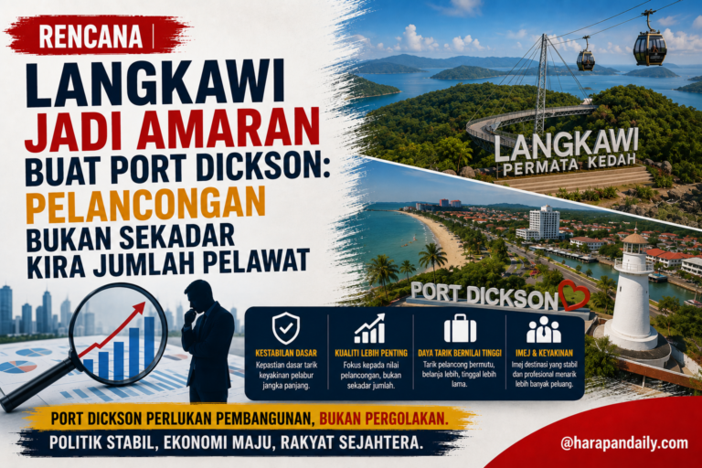 RENCANA | Langkawi jadi amaran buat Port Dickson: Pelancongan bukan sekadar kira jumlah pelawat