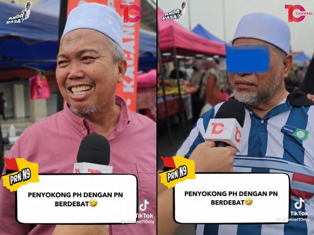 ‘Pakcik merah’ tenang lagi rasional, ‘pakcik biru’ jawab pakai emosi