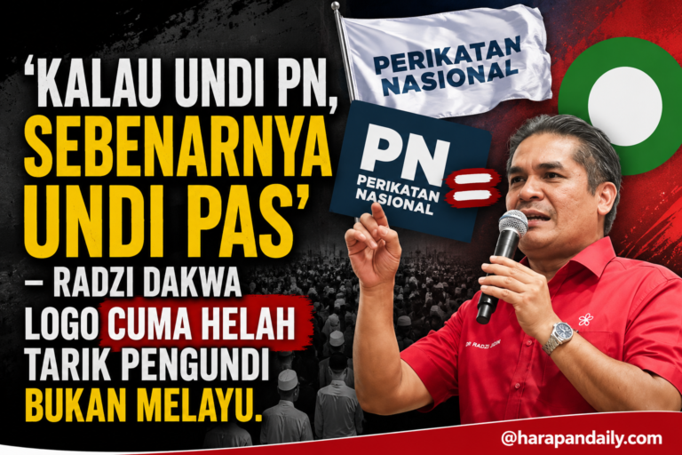 ‘Kalau undi PN, sebenarnya undi Pas’ – Radzi dakwa logo cuma helah tarik pengundi bukan Melayu 