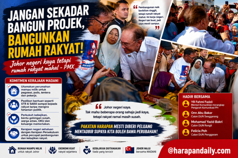 Johor negeri kaya, tetapi rumah rakyat masih mahal – PMX
