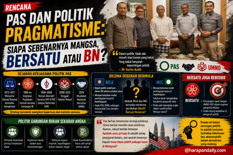 RENCANA | Pas dan Politik Pragmatisme: Siapa sebenarnya mangsa, Bersatu atau BN?