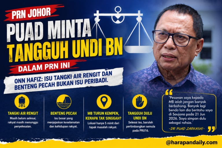Puad minta tangguh undi BN dalam PRN ini