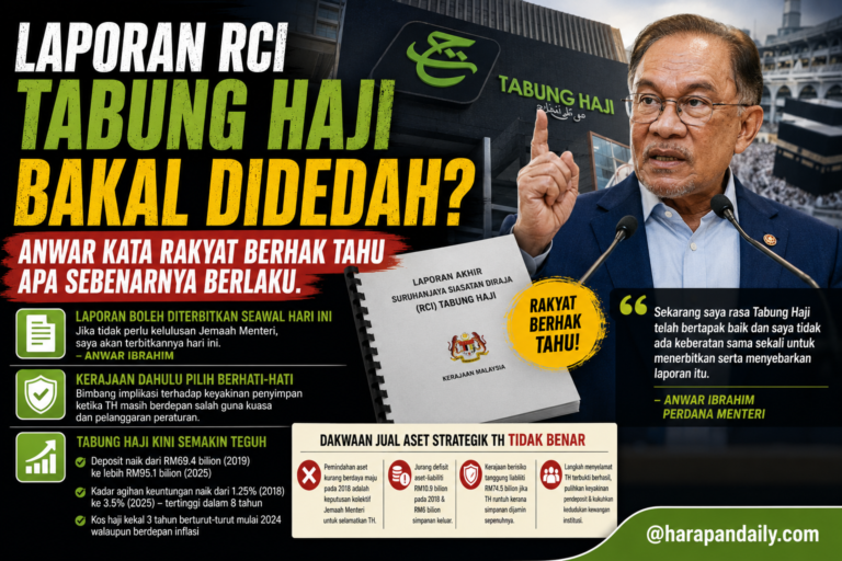 Laporan RCI Tabung Haji bakal didedah? Anwar kata rakyat berhak tahu apa sebenarnya berlaku