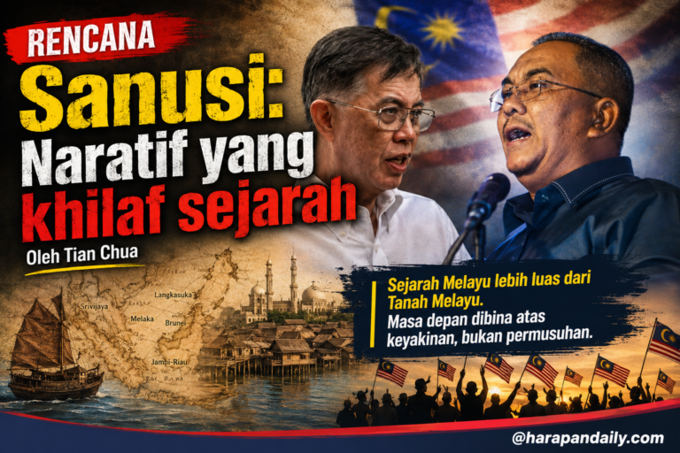 RENCANA | Sanusi: Naratif yang khilaf sejarah