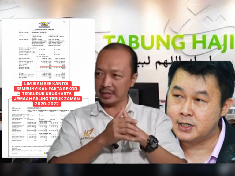Lim Sian See kantoi sorok kegagalan PN, dokumen SSM dedah 3 tahun pendapatan UJSB TH cuma RM0