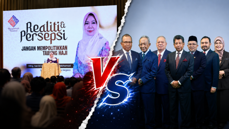 Madinah vs barisan panel RCI Tabung Haji, rakyat tahu siapa lebih wajar dipercayai