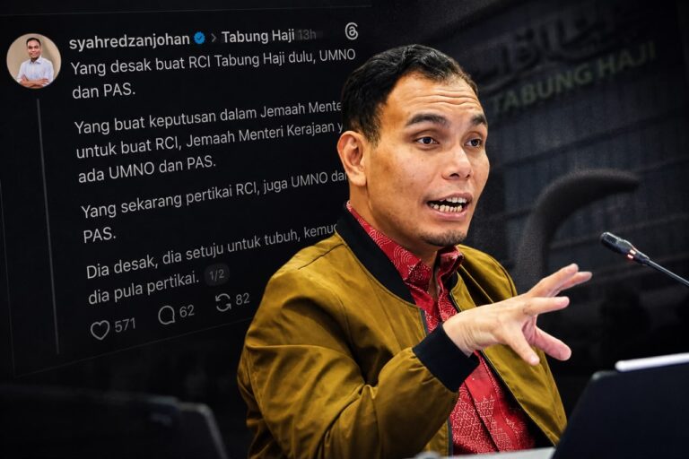 Syahredzan Persoal Umno-Pas: Dulu desak tubuh RCI Tabung Haji, sekarang pertikai pula