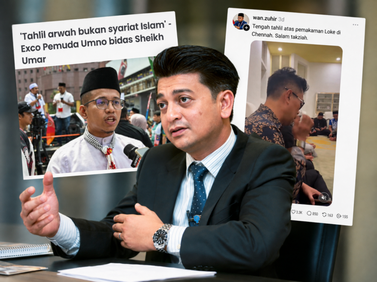 Exco Pemuda Umno kena ‘sound’ lagi, syariat atau tidak bukan alasan sindir orang lain