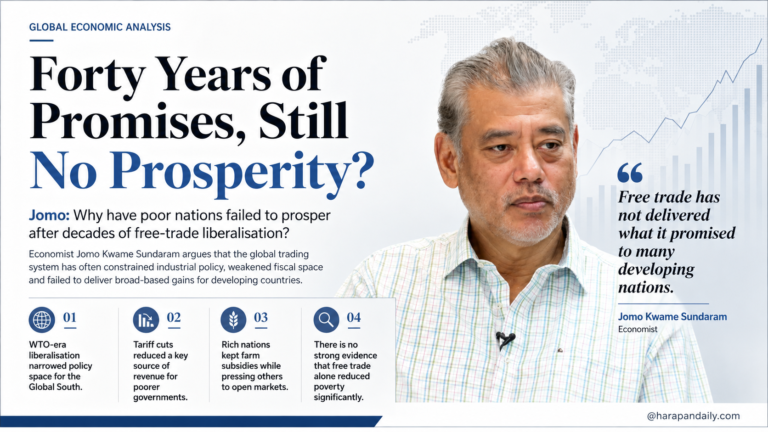 Forty years of promised prosperity: Why are poor nations still falling behind, asks Jomo