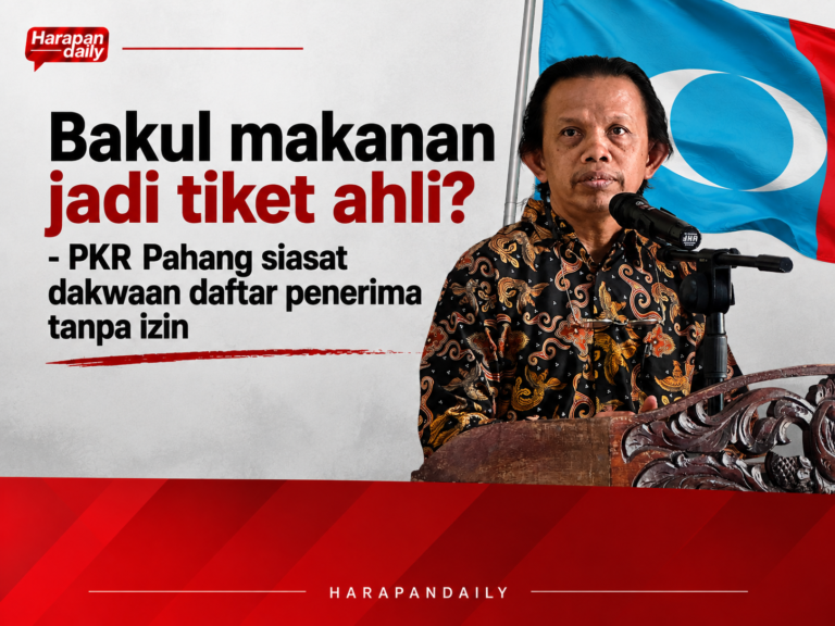 Bakul makanan jadi tiket ahli? – PKR Pahang siasat dakwaan daftar penerima tanpa izin