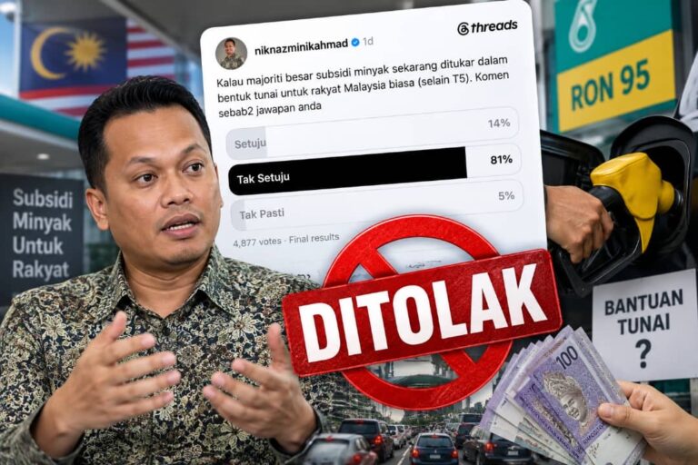 Subsidi minyak tukar kepada ‘cash handout’? Cadangan Nik Nazmi ditolak