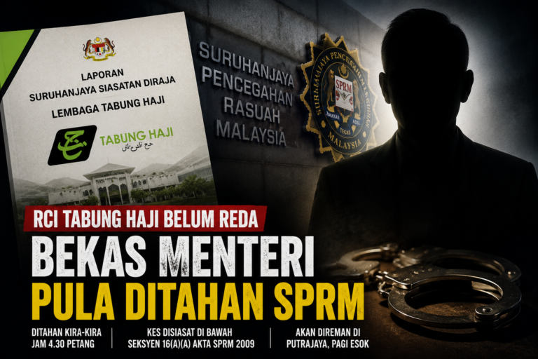 RCI Tabung Haji belum reda, bekas menteri pula ditahan SPRM
