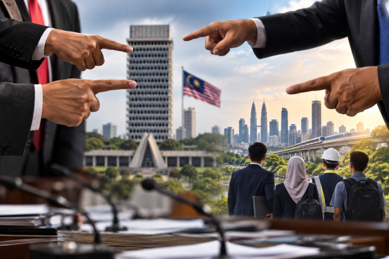 RENCANA | Budaya politik menuding jari: Sampai bila pembangunan negara mahu dikorbankan?