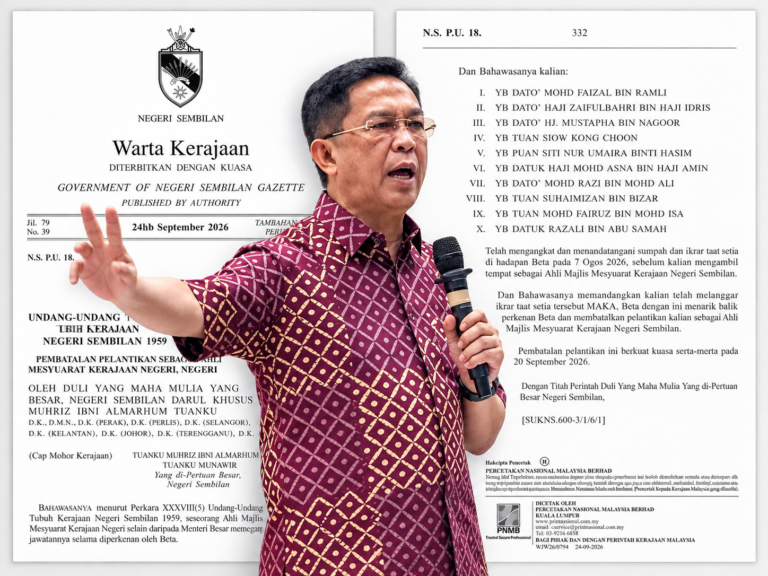 Jalaluddin dakwa MB ada formula, tapi jalan keluar krisis Negeri Sembilan masih kabur