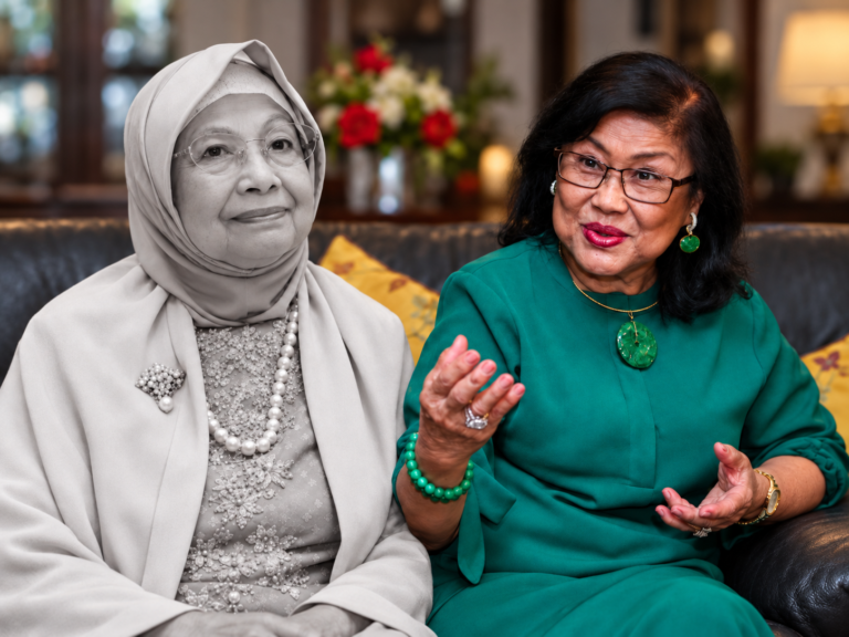 ‘Ada yang jadi lain bila bergelar First Lady, Kak Hasmah tidak’, kata Rafidah