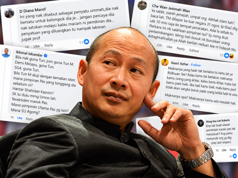 ‘Tak ulas pula pemimpin kanan Pas yang tak ziarah’, netizen tegur Ridhuan Tee