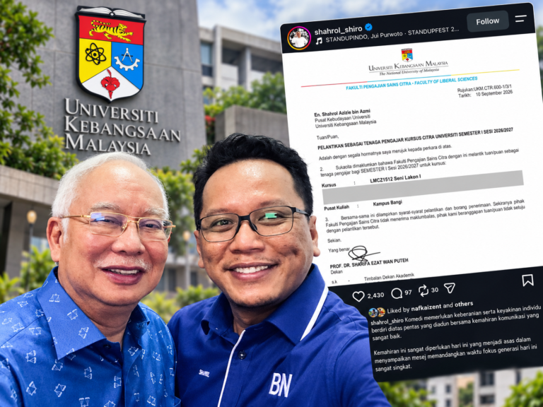 ‘Ingatkan mimpi, rupanya betul’, tawaran mengajar di UKM kepada pelawak BN ini mengejutkan