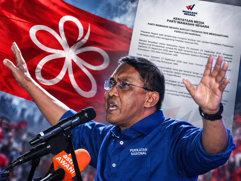 Wawasan tuduh ‘tangan ghaib’ tapi RoS dedah Bersatu sendiri mengadu tentang PN