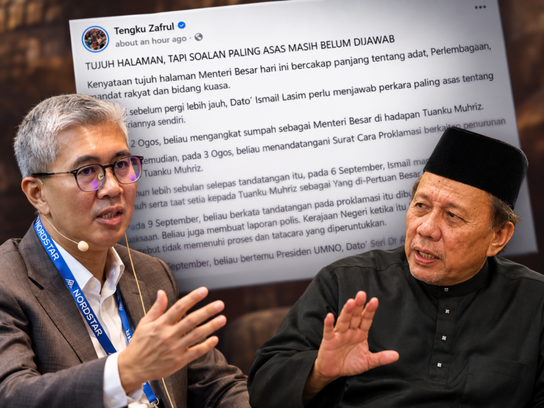 9 September kata dipaksa, 15 September Exco sahkan proklamasi, Zafrul tanya Ismail apa yang berubah?