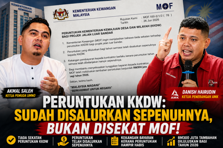 Bawa ke kabinet, bukan mikrofon media – Akmal disindir isu KKDW