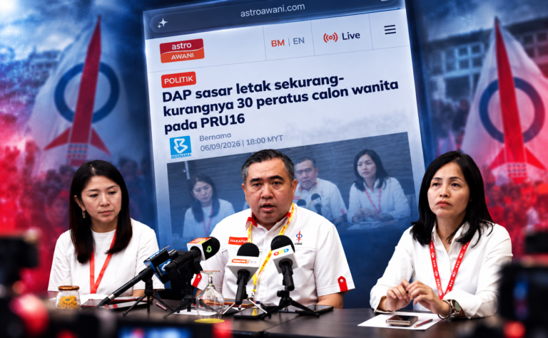 Langkah berani DAP angkat 30 peratus calon di kalangan  kepimpinan wanita