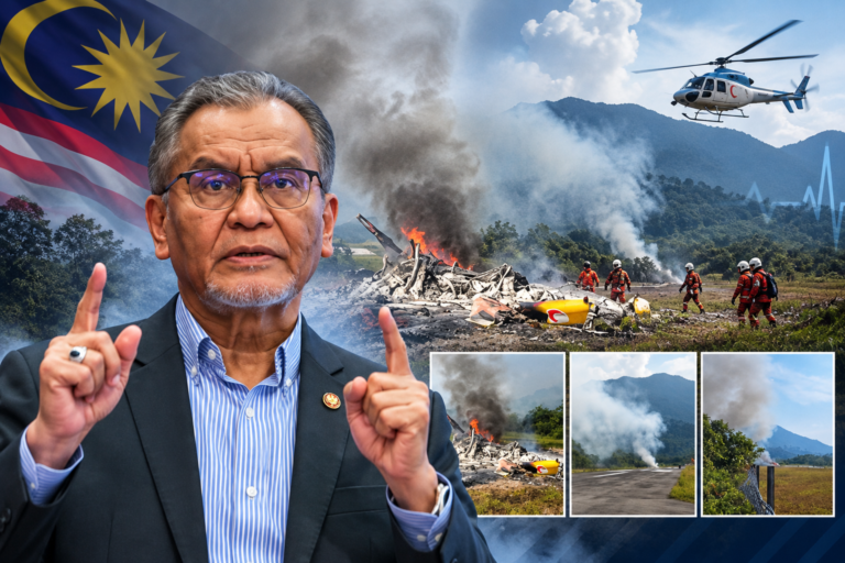 Dzulkefly dukacita helikopter doktor udara terhempas, mohon doa permudahkan urusan