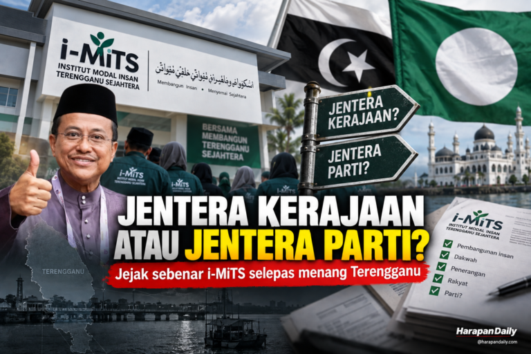Jentera kerajaan atau jentera parti? Jejak sebenar i-MiTS selepas Pas menang Terengganu