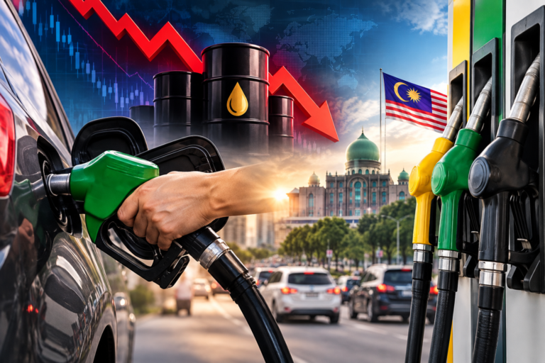 Harga minyak dunia turun, tapi subsidi kerajaan kekal lindungi rakyat – RON95 masih RM1.99