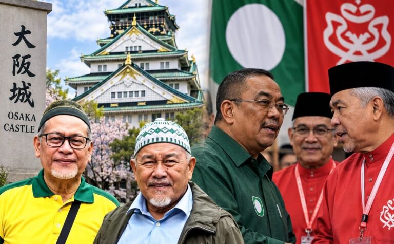 Sanusi dan geng sibuk bina jambatan dengan Umno, Tuan Ibrahim dan Nik Amar bicara penyatuan dari Osaka