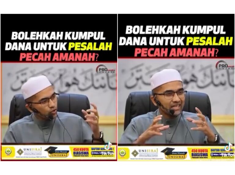 Boleh ke kumpul dana bantu pesalah pecah amanah? Dr Rora perjelas apa hukumnya