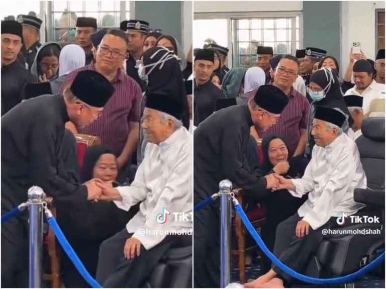 Rakaman PM Anwar ziarah Tun Mahathir dan berjabat tangan tuai perhatian