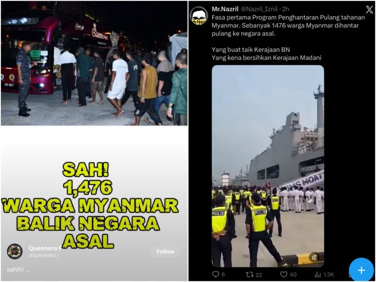 Kredit buat kerajaan PH, usaha tangani isu pelarian Myanmar dipuji rakyat