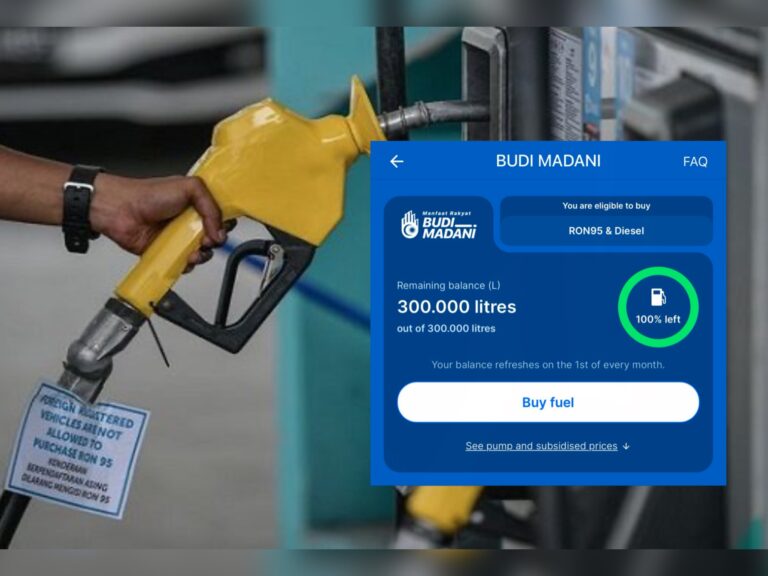 ‘Salam BUDI 300 liter geng RON95’