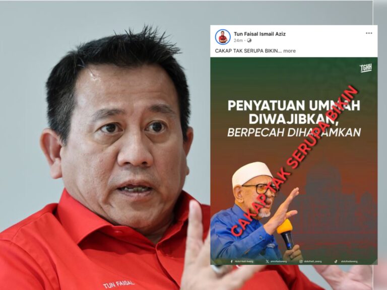 ‘Yang putuskan hubungan, dia…yang fitnah Bersatu pun dia…tiba-tiba cakap penyatuan ummah’