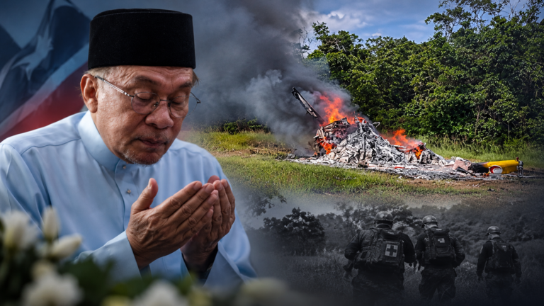 Nahas helikopter Long Lellang: Anwar titip doa, janji kerajaan bantu keluarga mangsa