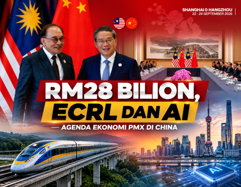 ANALISIS | RM28 bilion, ECRL dan AI: Apa PMX bawa pulang dari China? 