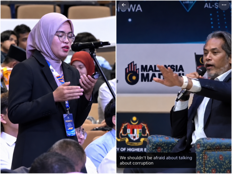Wakil mahasiswa tanya terus depan KJ, Onn Hafiz soal korupsi 1MDB…‘stupidest thing I’ve watched’