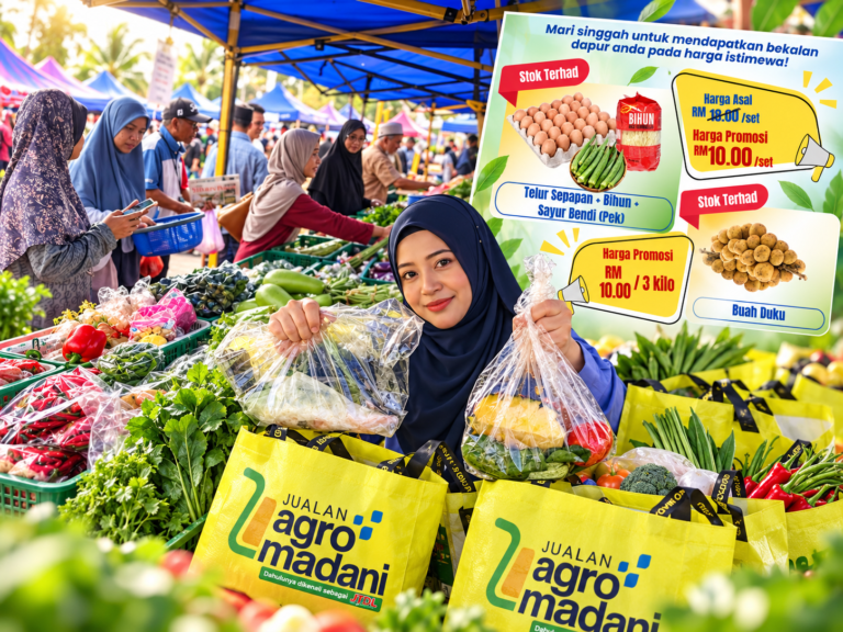 Ini cara rakyat berjimat belanja dapur, 5,000 Jualan Agro MADANI sehingga 30 peratus lebih murah