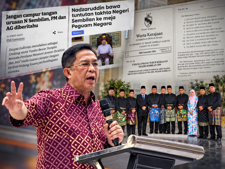 Mengata dulang paku serpih, naratif kemelut Negeri Sembilan sarat percanggahan