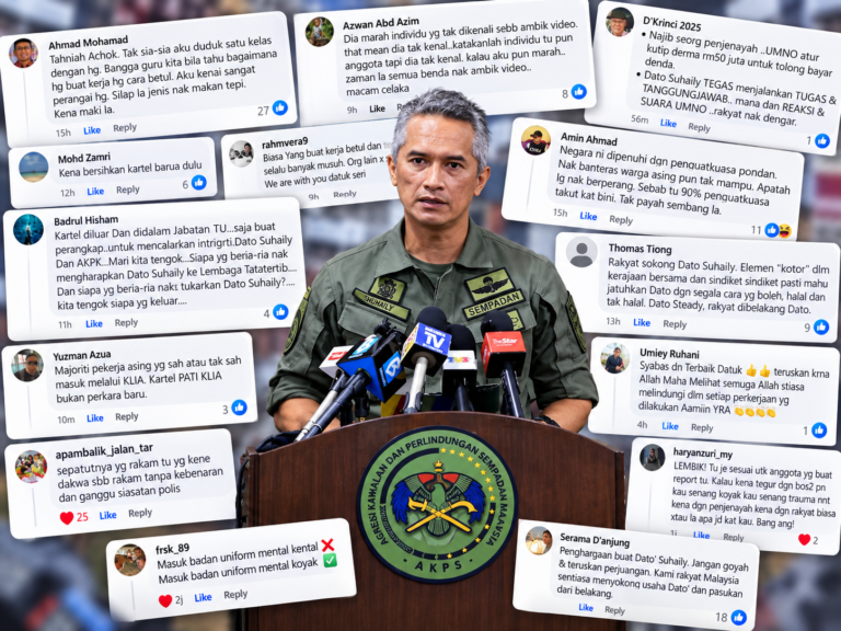‘Kami bersama Datuk Seri’, sokongan netizen terus mengalir buat Shuhaily