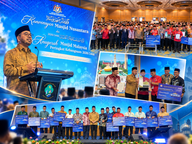 Bukan sekadar tempat solat, kerajaan mahu masjid jadi nadi kehidupan rakyat